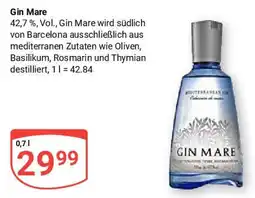 Globus Gin Mare Angebot