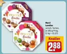 REWE Merci Lovelies Angebot