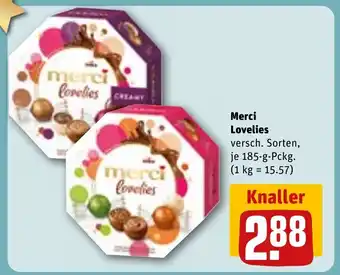 REWE Merci Lovelies Angebot