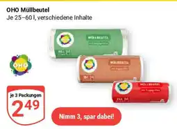 Globus OHO Müllbeutel Angebot