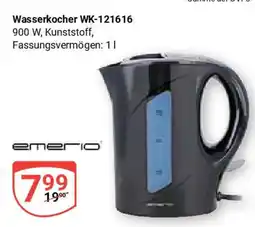 Globus Wasserkocher WK-121616 emerio Angebot