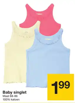 Zeeman Baby singlet Angebot