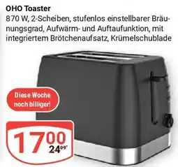 Globus OHO Toaster Angebot