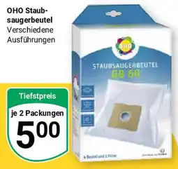 Globus OHO Staub- saugerbeutel Angebot