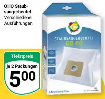 Globus OHO Staub- saugerbeutel Angebot