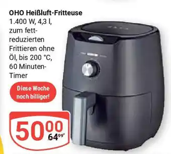 Globus OHO Heißluft-Fritteuse Angebot