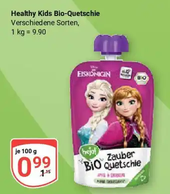 Globus Healthy Kids Bio-Quetschie Angebot
