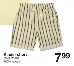 Zeeman Kinder short Angebot