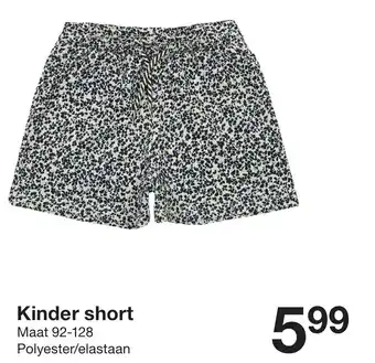 Zeeman Kinder short Angebot