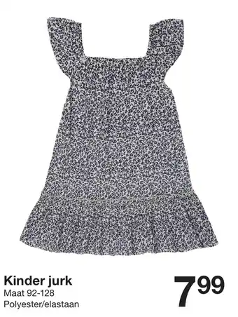 Zeeman Kinder jurk Angebot