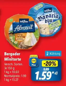 Lidl Bergader Minitorte Angebot