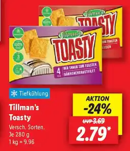 Lidl Tillman's Toasty Angebot
