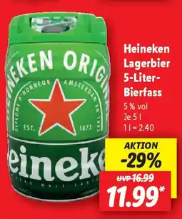 Lidl Heineken Lagerbier Angebot