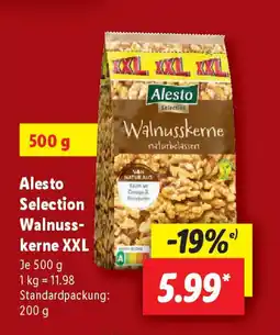 Lidl Alesto Selection Walnusskerne XXL Angebot