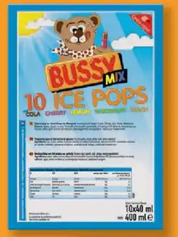 Lidl Bussy Mix Ice Pops Wassereis Angebot
