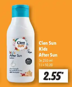Lidl Cien Sun Kids After Sun Angebot