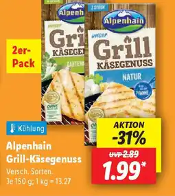 Lidl Alpenhain Grill-Käsegenuss Angebot