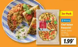 Lidl Chef Select Focaccini Angebot