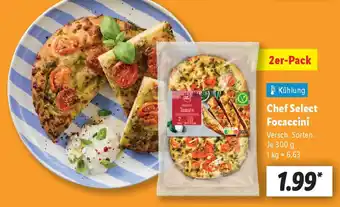Lidl Chef Select Focaccini Angebot