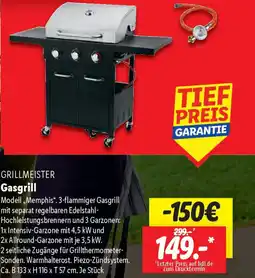 Lidl GRILLMEISTER Gasgrill Angebot