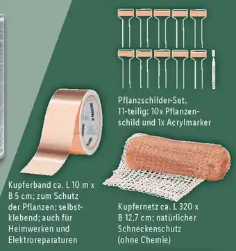 Lidl PARKSIDE Kupfersortiment Angebot