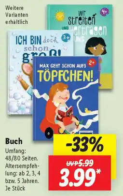 Lidl Buch Angebot