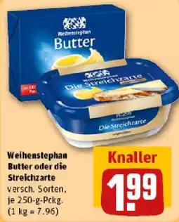 REWE Weihenstephan Butter oder die Streichzarte Angebot