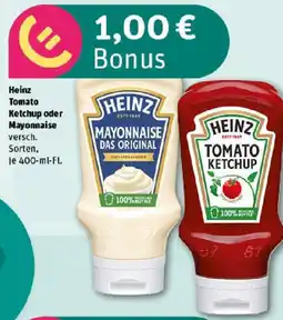 REWE Heinz Tomato Ketchup oder Mayonnaise Angebot
