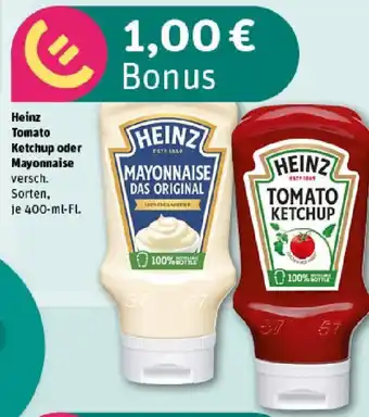 REWE Heinz Tomato Ketchup oder Mayonnaise Angebot