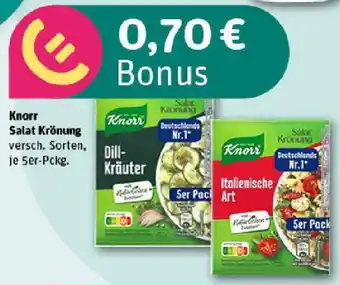 REWE Knorr Salat Krönung Angebot