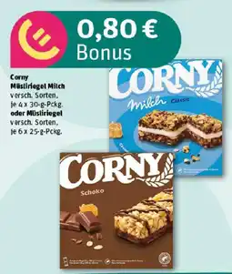 REWE Corny Müsliriegel Milch oder Müsliriegel Angebot