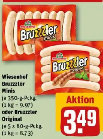 REWE Wiesenhof Bruzzzler Minis oder Bruzzzler Original Angebot