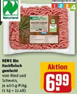 REWE REWE Bio Hackfleisch Angebot