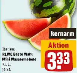 REWE REWE Beste Wahl Mini Wassermelone Angebot