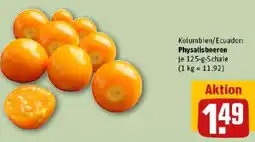 REWE Physalis beeren Angebot