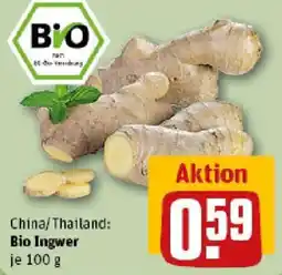 REWE China/Thailand: Bio Ingwer Bio Ingwer Angebot