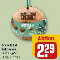 REWE Drink & Eat Kokosnuss Angebot