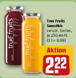 REWE True Fruits Smoothie Angebot