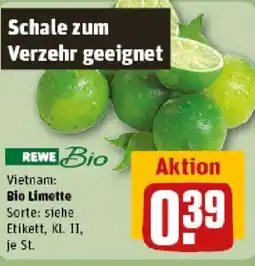 REWE Bio Limette Angebot
