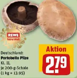 REWE Portobello Pilze Angebot
