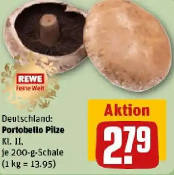 REWE Portobello Pilze Angebot