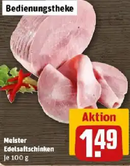 REWE Meister Edelsaftschinken Angebot