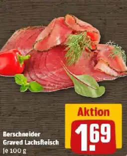 REWE Berschneider Graved Lachsfleisch Angebot