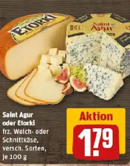 REWE Saint Agur oder Etorki Angebot
