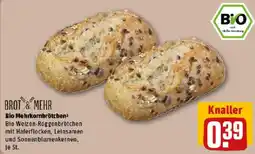 REWE BROT & MEHR Bio Mehrkornbrötchen Angebot