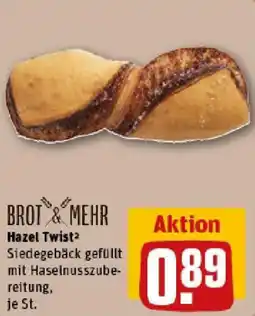 REWE BROT & MEHR Hazel Twist Angebot