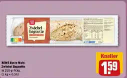 REWE REWE Beste Wahl Zwiebel Baguette Angebot