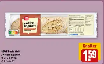 REWE REWE Beste Wahl Zwiebel Baguette Angebot