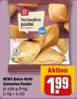 REWE REWE Beste Wahl Steinofen Panini Angebot