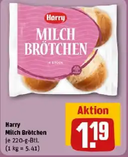 REWE Harry Milch Brötchen Angebot